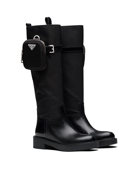 prada boots leo|prada stiefel damen leder.